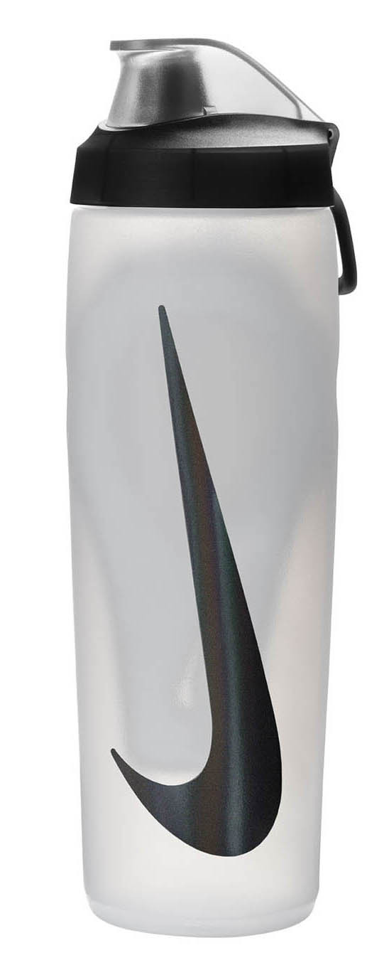 Пляшка Nike REFUEL BOTTLE LOCKING LID 24 OZ білий, чорний Уні 709 мл N.100.7668.125.24