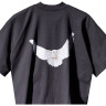 Футболка Yeezy Gap Engineered by Balenciaga Cropped Dove No Seam Tee 'Black' 719612-TMVQ1-1000