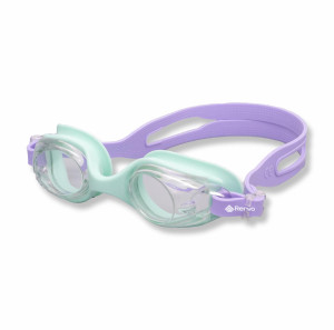 Окуляри для плавання Renvo Apure Anti-fog JR М'ятний Лавандовий OSFM (1SG100-0910) 1SG100-0910