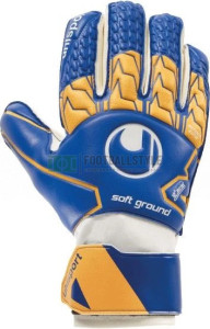 Рукавиці воротарські Uhlsport SOFT RF синьо-оранжево-білі 1011075 01 1011075-01