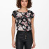 Блуза ONLVIC SS AOP TOP NOOS PTM 15161116-Black-AOP:BIG LARRY FLOWER ONLY 34 Чорний 15161116-BLACK-AOP:BIG LA