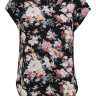 Блуза ONLVIC SS AOP TOP NOOS PTM 15161116-Black-AOP:BIG LARRY FLOWER ONLY 34 Чорний 15161116-BLACK-AOP:BIG LA