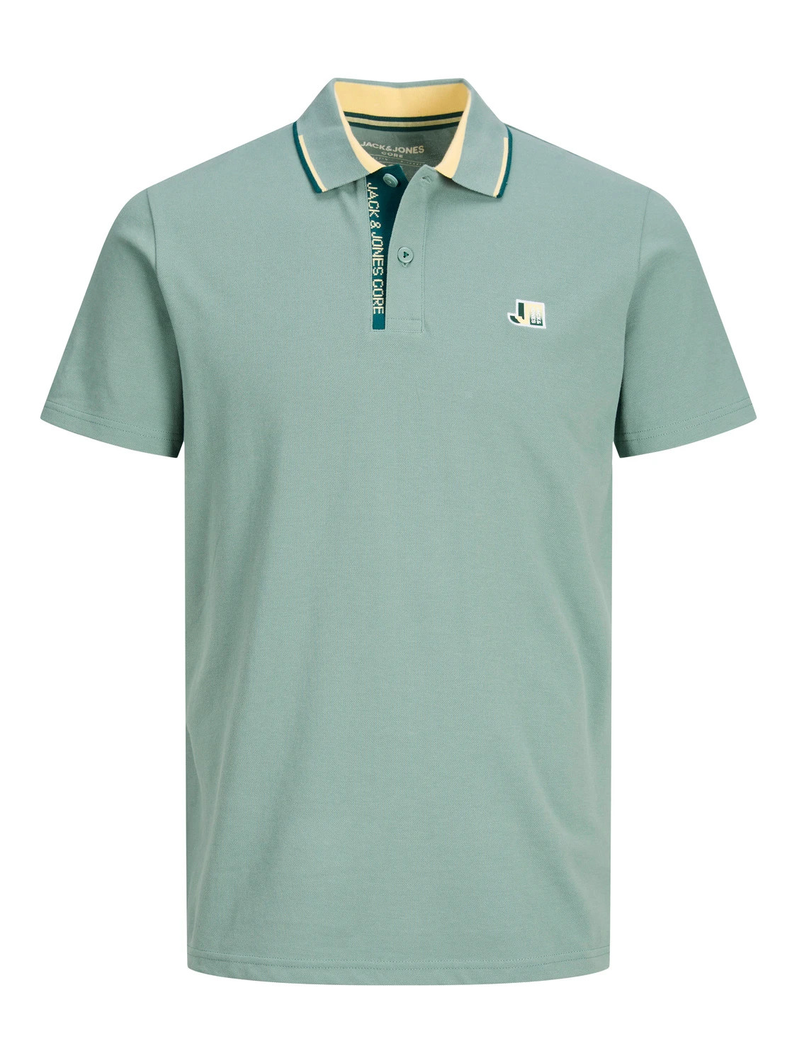 Поло JCOLOGAN POLO SS SS23 SN 12229382-Trellis Jack&Jones M Блакитний 12229382-Trellis
