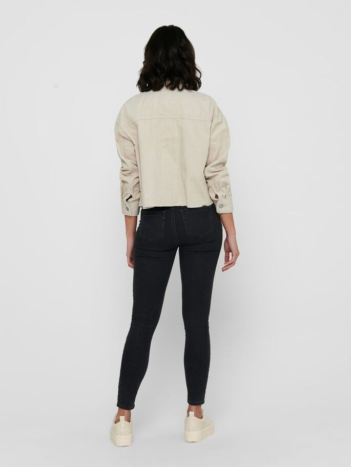 Куртка ONLMARINA-ENY LIFE L/S CORD JACKET PNT 15222456 Pumice Stone ONLY S Бежевий 15222456PumiceStone