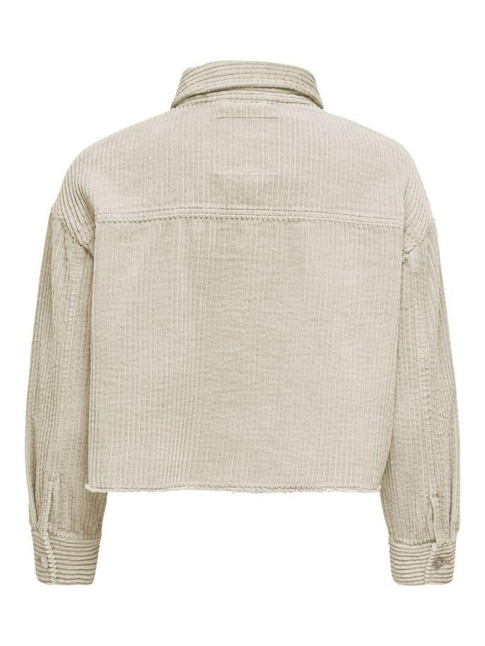Куртка ONLMARINA-ENY LIFE L/S CORD JACKET PNT 15222456 Pumice Stone ONLY S Бежевий 15222456PumiceStone