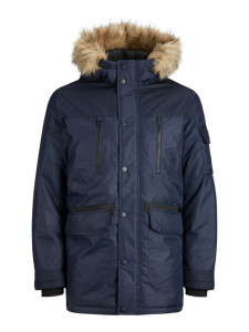 Куртка JJEGLOBE PARKA STS 12194323-Navy Blazer Jack&Jones L Темно-синій 12194323-NAVY BLAZER