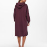 Сукня ONLCHELSEA LIFE L/S OVERSIZE DRESS SWT 15241307-Winetasting ONLY L Бордовий 15241307-WINETASTING