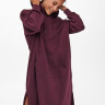 Сукня ONLCHELSEA LIFE L/S OVERSIZE DRESS SWT 15241307-Winetasting ONLY L Бордовий 15241307-WINETASTING