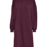 Сукня ONLCHELSEA LIFE L/S OVERSIZE DRESS SWT 15241307-Winetasting ONLY L Бордовий 15241307-WINETASTING