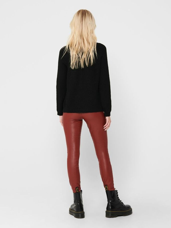 Пуловер ONLJADE L/S PULLOVER KNT NOOS 15179813-Black ONLY L Чорний 15179813-Black