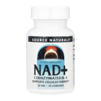 Капсули Source Naturals NAD+ Coenzymated™ B-3 - 30 Lozenges 2023-10-5886