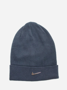 Шапка NIKE beanie cuffed swoosh CW6324-451