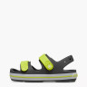 Сандалі дитячі Crocband Cruiser Sandal K Sdt 209423-1NJ-Slate Grey/Acidity CROCS C11 (28-29) Темно-с 209423-1NJ-SLATE GREY/ACI