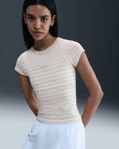 Футболка жіноча Nike Baby Gfx Spd Beige IH8474-104