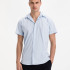 Сорочка JJCLINT SHIRT S/S SLIM FIT 12163646 Cashmere Blue Jack&Jones L Блакитний 12163646CashmereBlue