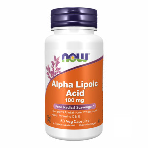 Капсули Alpha Lipoic Acid 100mg - 60vcaps 100-75-9280354-20