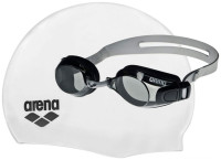 Комплект окуляри та шапочка Arena POOL SET 92422-055