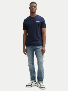 Футболка Denim 1043491-21615 Tom Tailor XXL Темно-синій 1043491-21615