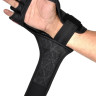 Рукавиці тренувальні RDX GRAPPLING GLOVES NEW AURA F17 чорний, червоний Уні M GGR-F17BR