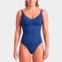 Купальник закритий для жінок Arena SWIMSUIT VICTORIA U BACK SOLID темно-синій Жін 40 008868-700