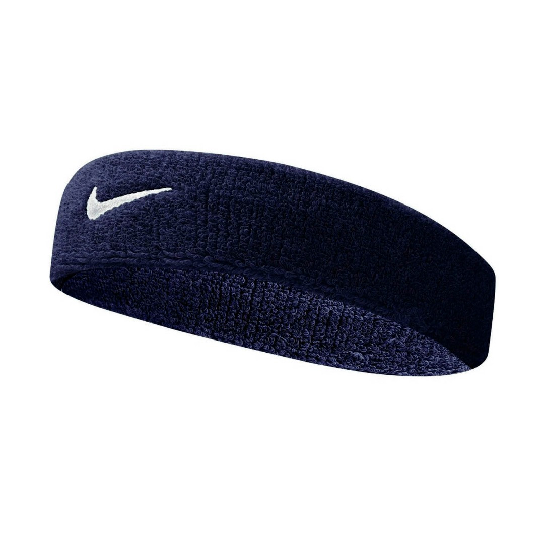 Набір Nike Повязка + напульсники (темно-синий) NNN07-NNN04-416 Темно-синій 1SIZE (92398) NNN07-NNN04-416