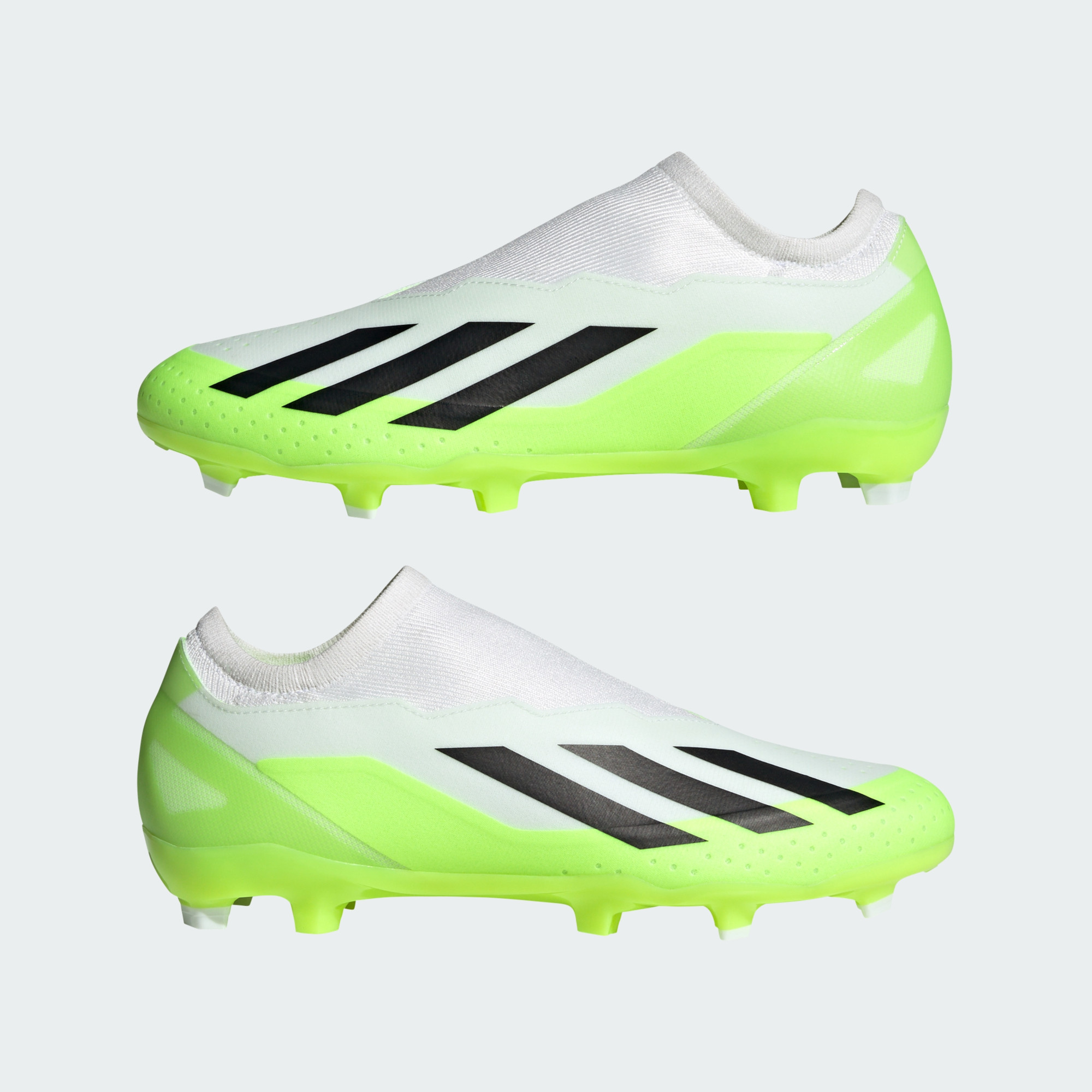 Бутси унісекс Adidas X Crazyfast.3 Ll Fg White/Green HQ4515