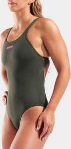 Купальник закритий для жінок Arena TEAM SWIMSUIT SWIM PRO SOLID темно-зелений Жін 38 004760-609