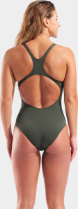 Купальник закритий для жінок Arena TEAM SWIMSUIT SWIM PRO SOLID темно-зелений Жін 38 004760-609