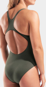 Купальник закритий для жінок Arena TEAM SWIMSUIT SWIM PRO SOLID темно-зелений Жін 38 004760-609
