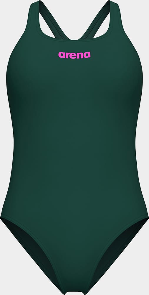 Купальник закритий для жінок Arena TEAM SWIMSUIT SWIM PRO SOLID темно-зелений Жін 38 004760-609