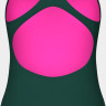 Купальник закритий для жінок Arena TEAM SWIMSUIT SWIM PRO SOLID темно-зелений Жін 38 004760-609