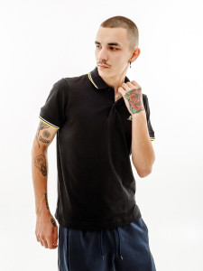 Футболка поло AUSTRALIAN 2-STRIPE PIQUE' POLO S-FIT LSUPO0004-003A