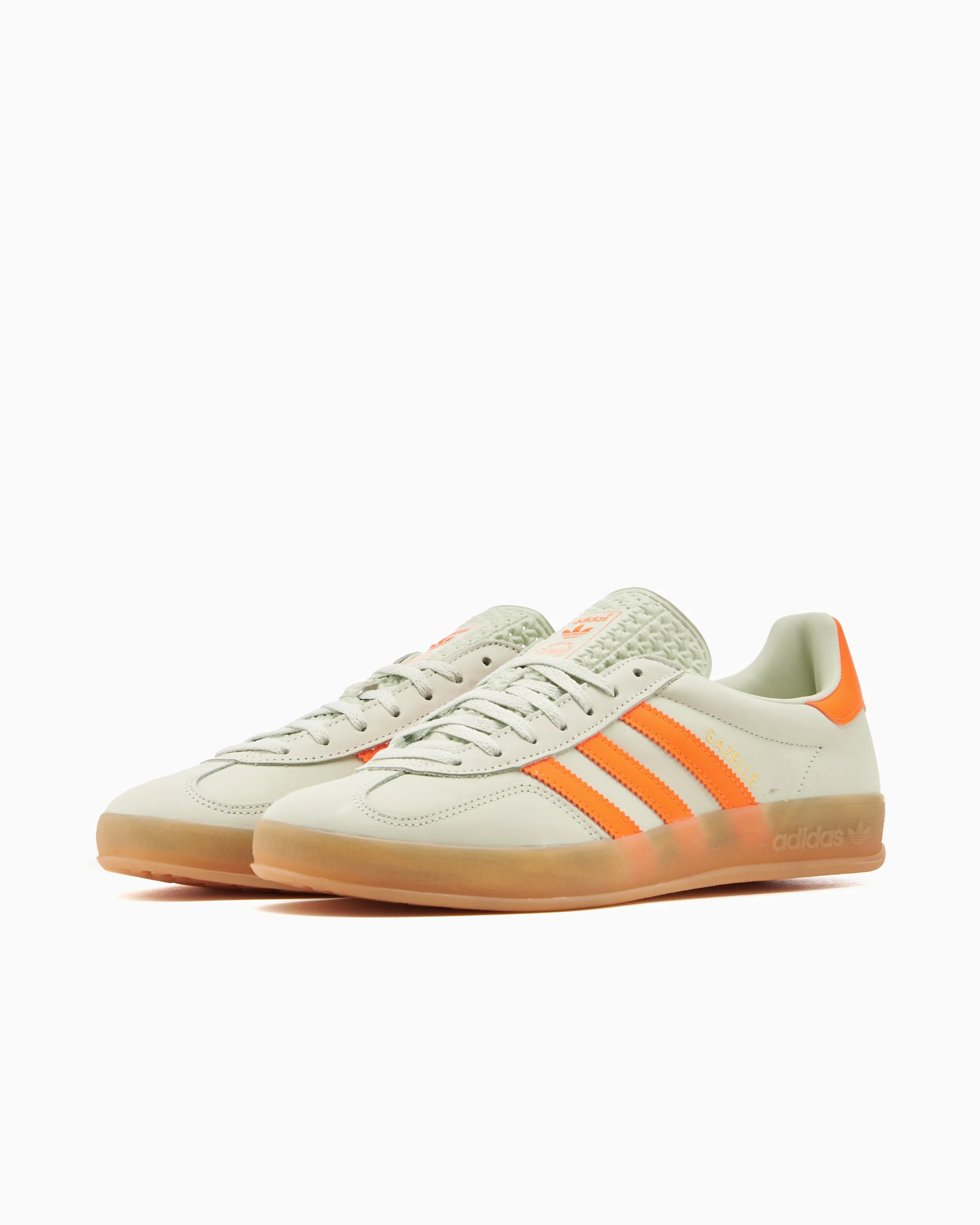 Кросівки Adidas Gazelle Indoor Linen Green Solar IF6982