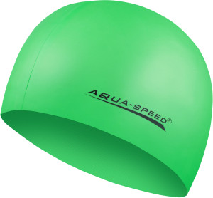 Шапочка для плавання Aqua Speed MEGA 100-11 світло-зелений Уні OSFM 100-11