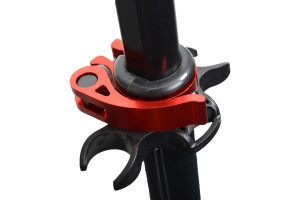 Самокат Schildkröt City Scooter Street Master 200mm Red чорно-червоний Уні Max:100 кг 510002