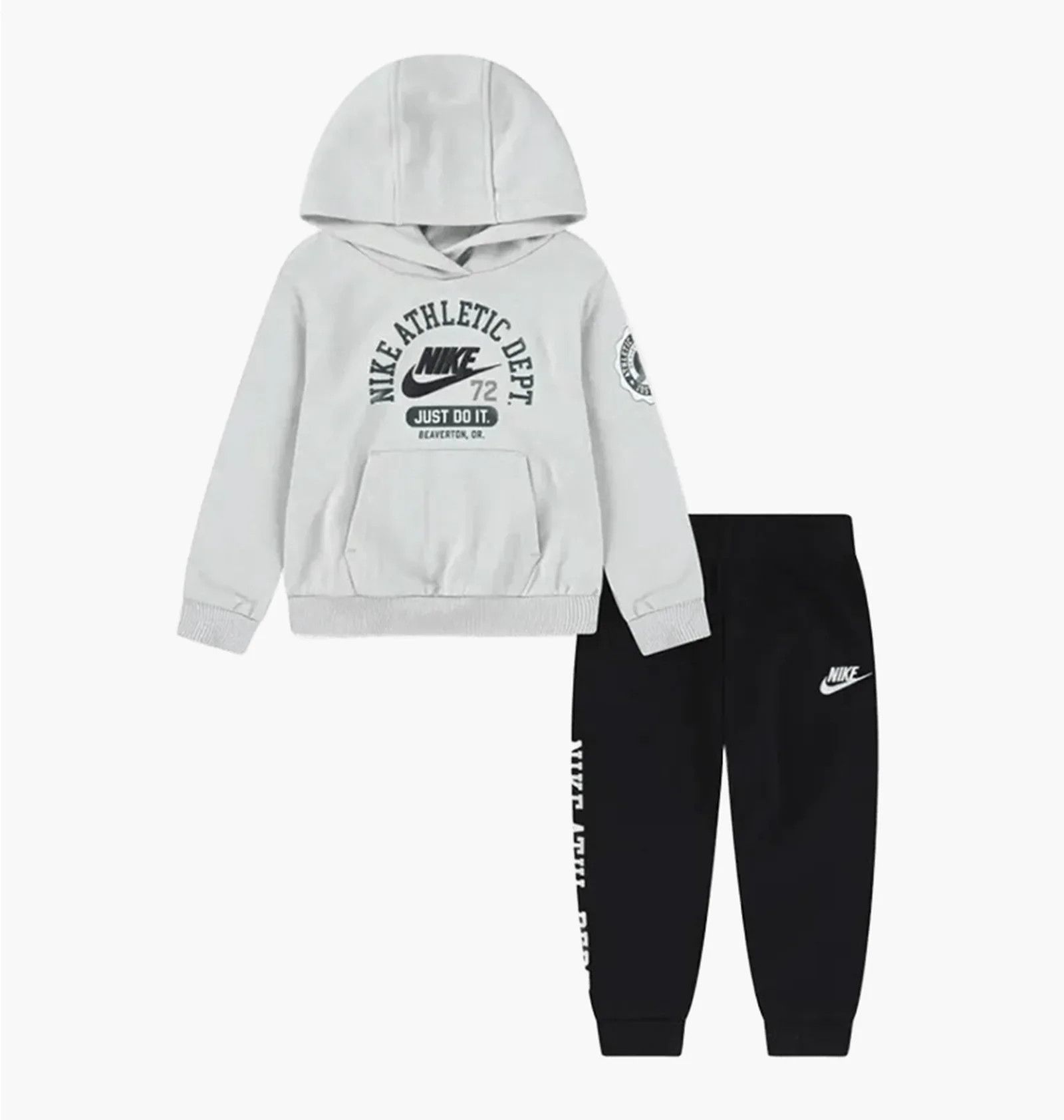 Костюм спортивний дитячий Nike Nkb B Nsw Pe Ft Po Black/Grey 86N227-023