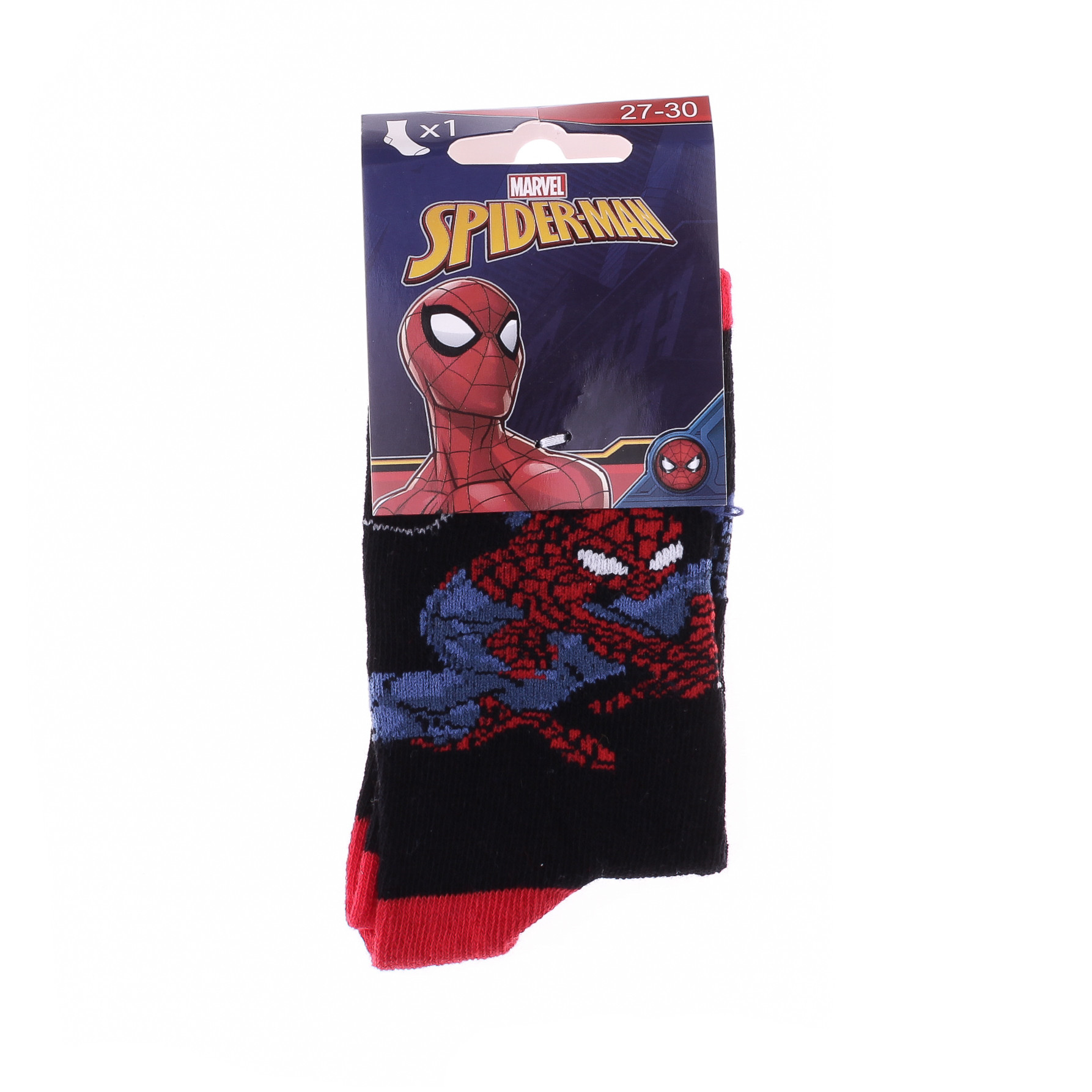 Шкарпетки SPIDER MAN SPIDERMAN ENTIER чорний Діт 23-26, арт.83892247-5 83892247-5