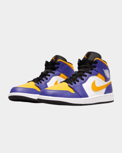 Кросівки чоловічі Jordan 1 Mid фіолетові DQ8426-517 44 DQ8426-517