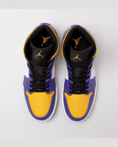 Кросівки чоловічі Jordan 1 Mid фіолетові DQ8426-517 44 DQ8426-517