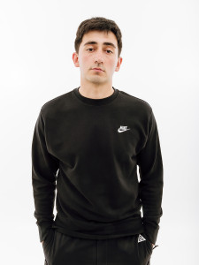 Толстовка Nike M CLUB CRW FT BV2666-010