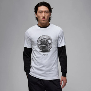 Футболка Чоловіча AIR JORDAN T-SHIRT WHITE FZ1993-100