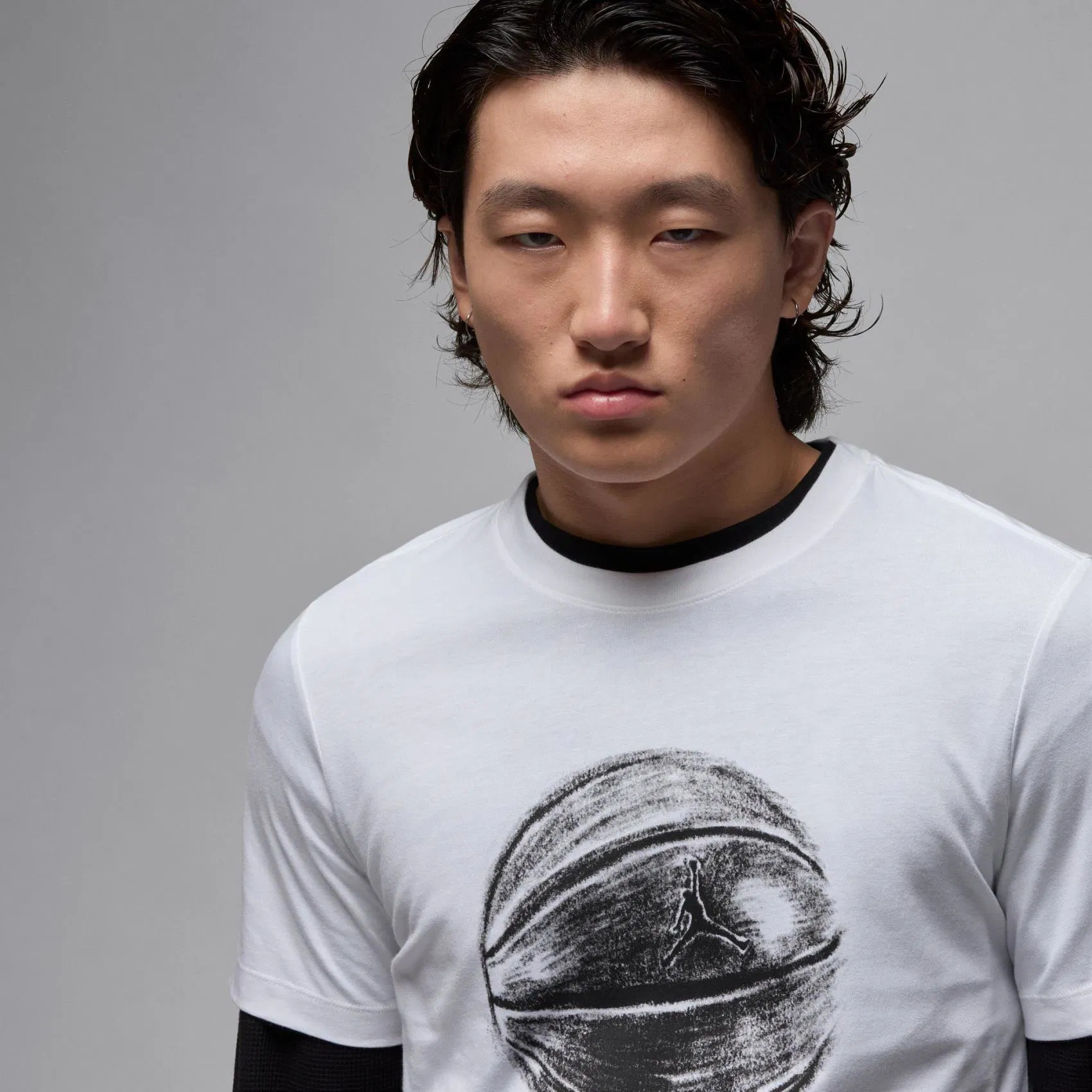 Футболка Чоловіча AIR JORDAN T-SHIRT WHITE FZ1993-100