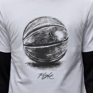 Футболка Чоловіча AIR JORDAN T-SHIRT WHITE FZ1993-100