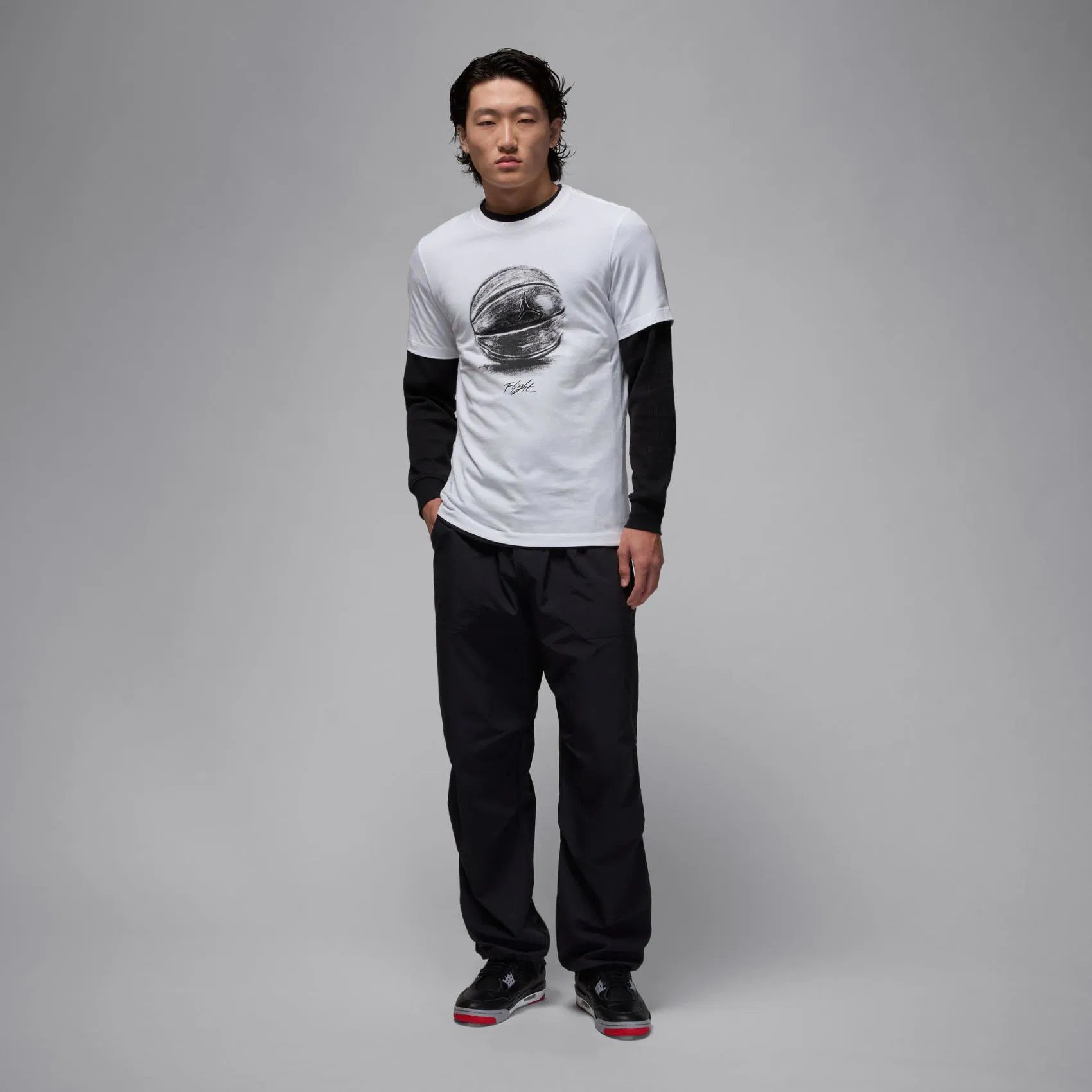 Футболка Чоловіча AIR JORDAN T-SHIRT WHITE FZ1993-100
