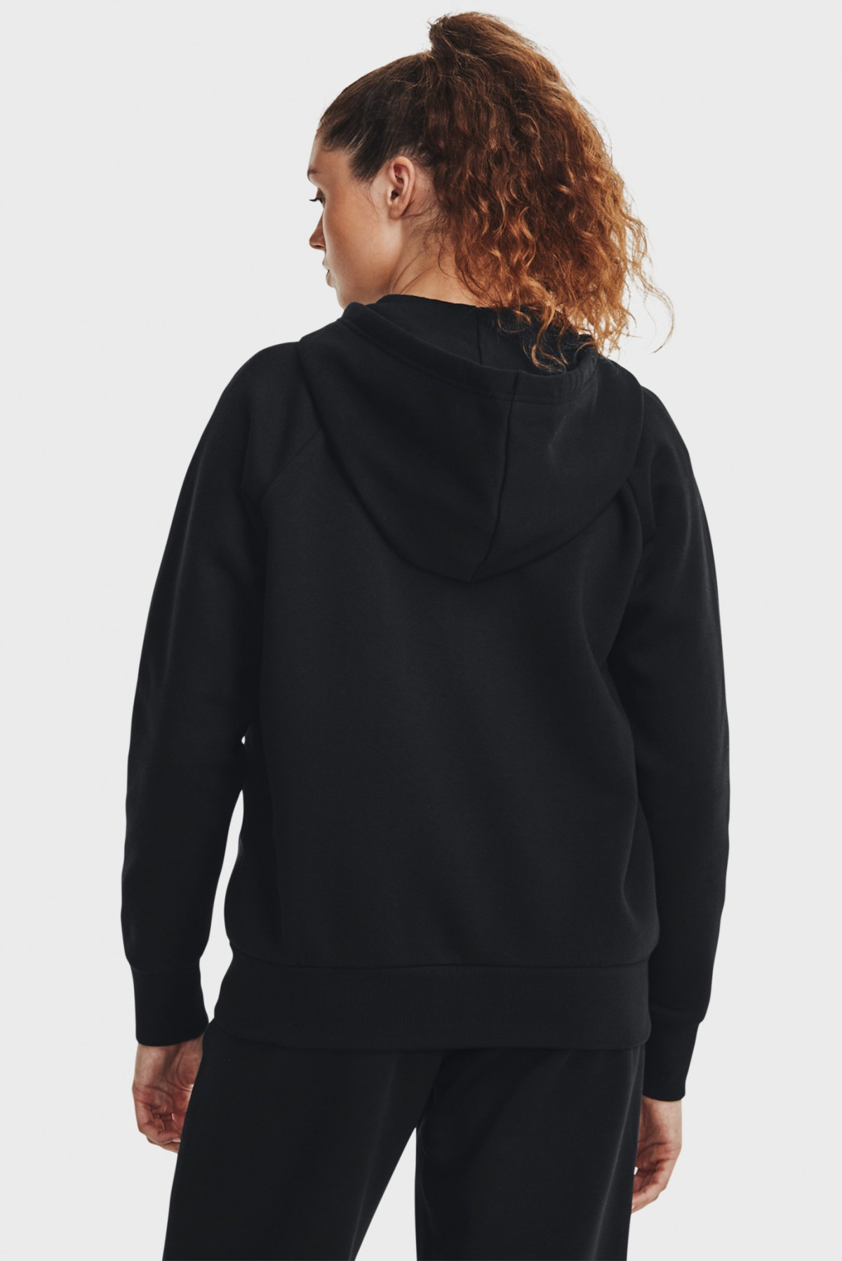 Худі UA Rival Fleece FZ Hoodie 1379497-001 Under Armour L Чорний 1379497-001