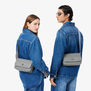 Сумка жіноча Lacoste Nomogramme Grey NU4838MR Q81