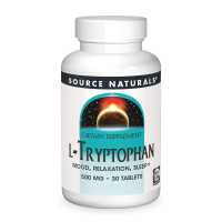 Таблетки Source Naturals L-Tryptophan 500 mg - 30 tabs 2023-10-6163