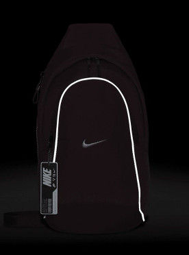 Сумка через плече Nike NK NSW ESSNTL SLING BG-MTL PLL 8L бордовий Уні 44,5x22x10 см FB2851-681