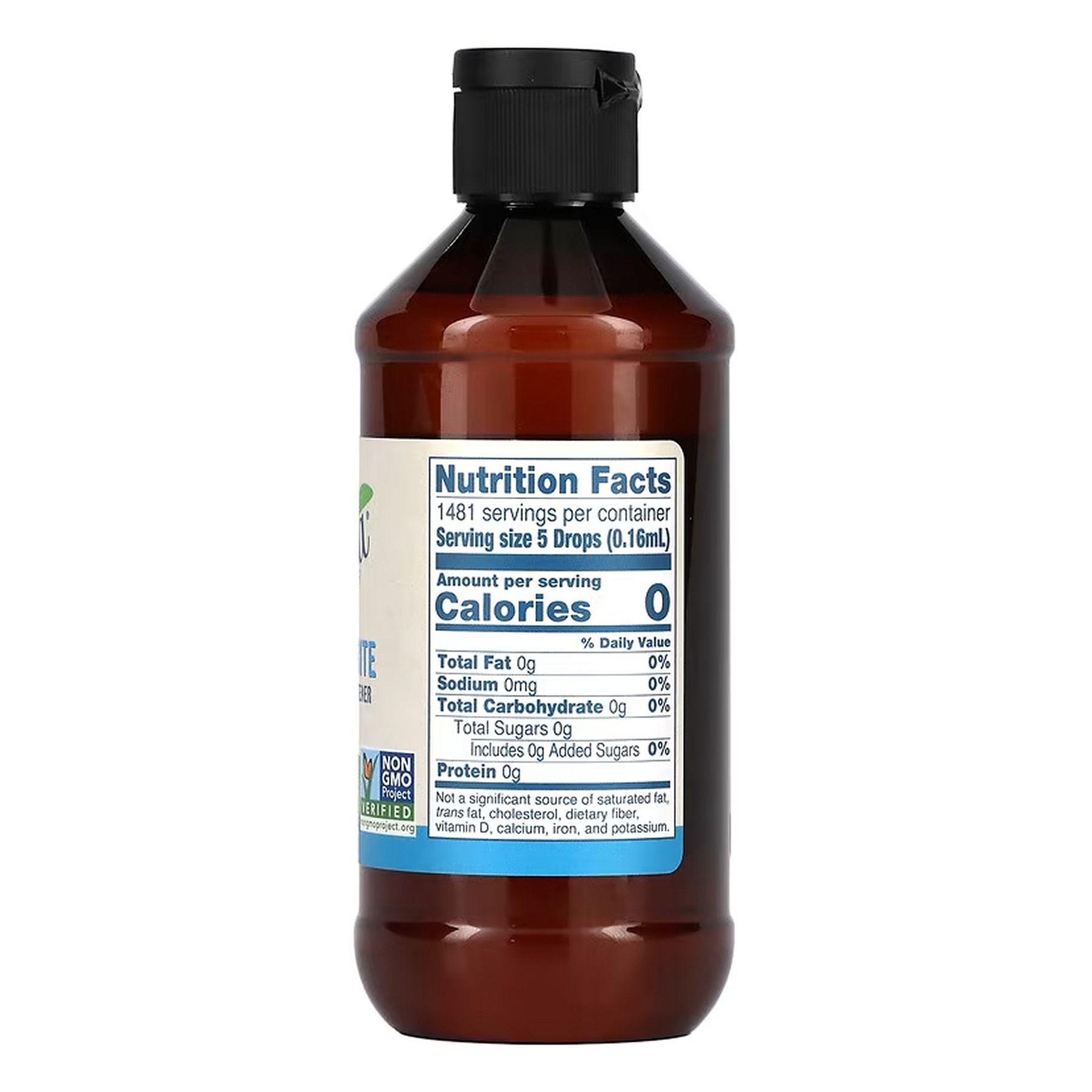 Рідина Now Foods BetterStevia® Liquid, Organic Glycerite - 237ml (Затерта дата) 2023-10-6009