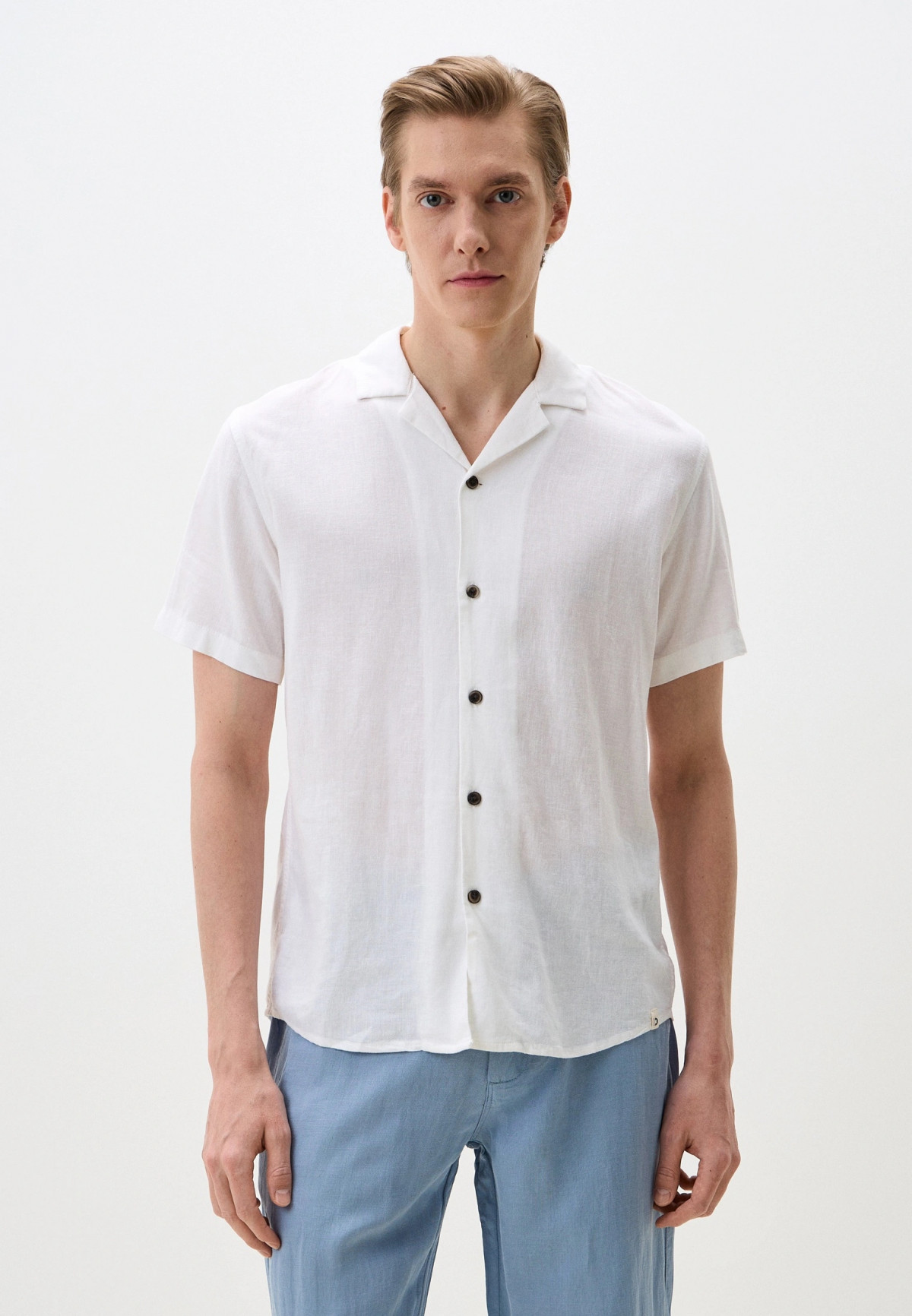 Сорочка DENIM 1045185-20000 Tom Tailor L Білий 1045185-20000